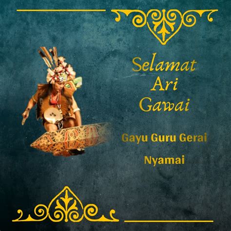 Ucapan Hari Gawai / 36 Gawaigreetings Ideas E Greetings Greetings ...