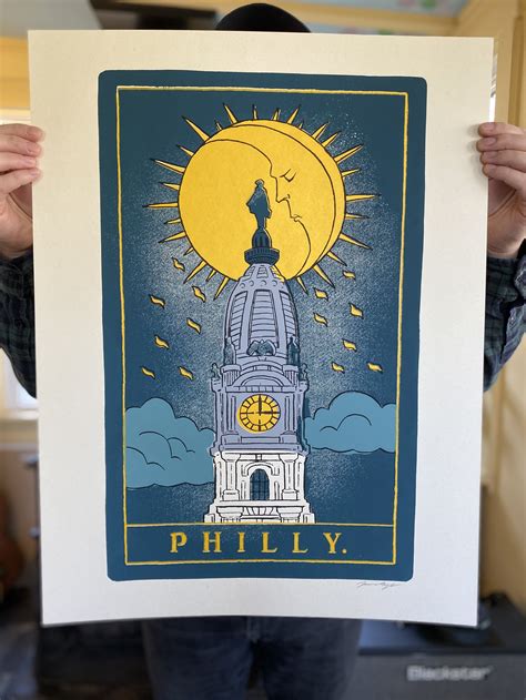 Screen Print — The Philly Tarot Deck