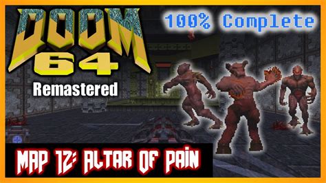 Doom Pc K Complete Map Altar Of Pain Youtube