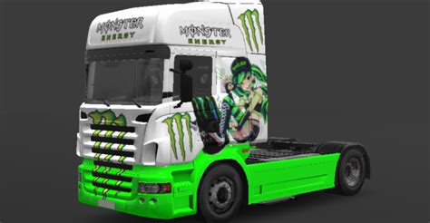 Scania R Skin Monster V Universal Truck Simulator Skins