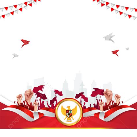 Twibbon Indonesia Logo Garuda Vector Png Twibbon En Blanco Independencia De Indonesia Choza