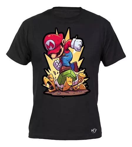 Polera Super Mario Bros Cuotas Sin Inter S