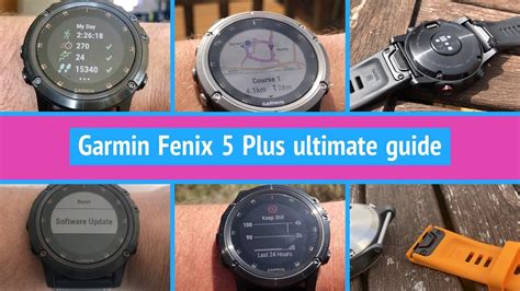 Garmin Fenix 5 Plus Guide Ultimate Tips And Tricks For Battery Maps