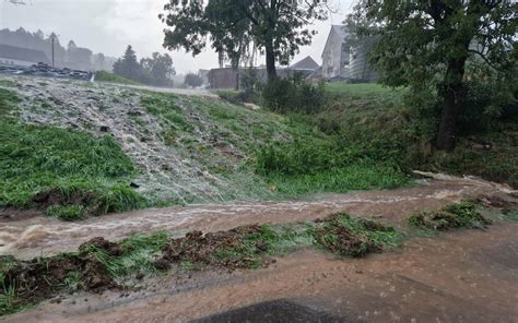 Schwere Unwetter über Trier Und Eifel Sturzfluten Hagel