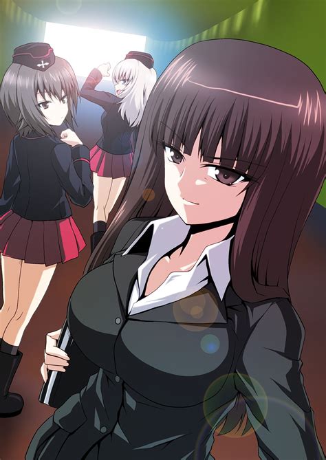 Nishizumi Maho Itsumi Erika And Nishizumi Shiho Umamusume And 1 More