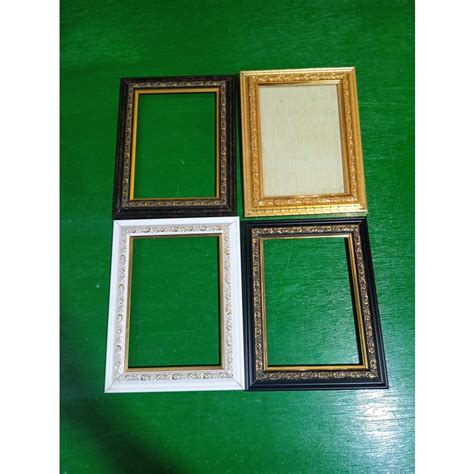 Jual Pigura Frame Bingkai Ukir Emas Ukuran R Shopee Indonesia