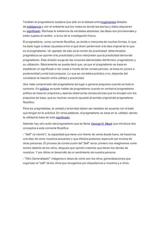 Pragmatismo político PDF