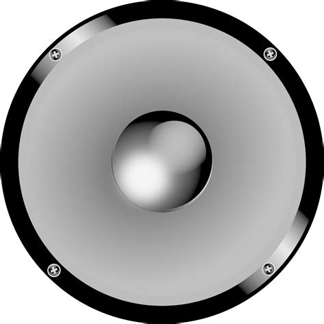 Download Transparent Speaker Clipart - Circle - ClipartKey