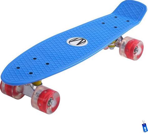 Bol Retro Plastic Skateboard Penny Board Wieltjes Met Led