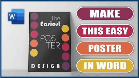 How To Design Poster In Ms Word - Design Talk