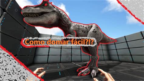 Como Domar Um T Rex Fácil Ark Survival Evolved Youtube