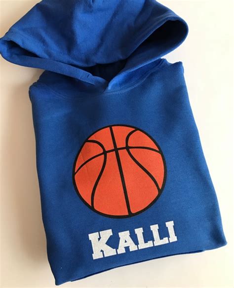 Personalized Basketball boys Hoodie | Etsy