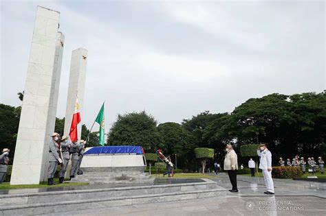 Executive Secretary Salvador Medialdea Leads The Commemorative Rites