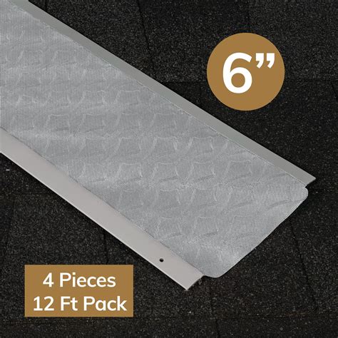 6 Inch Style Gutter Guard 12 Ft Pack Superior Home Pro™ Gutter Guards