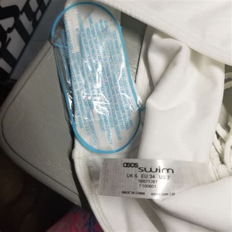 Asos Swim Nwt Asos Swim One Piece Lace White Us Xs Bikini Poshmark