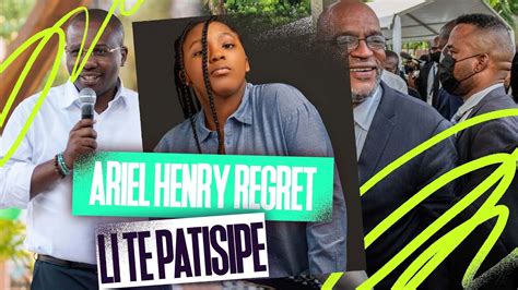 AKTYALITE MATIN 11 JUILLET 2023 VA A RESI BOULVESE ARIEL HENRY REGRET