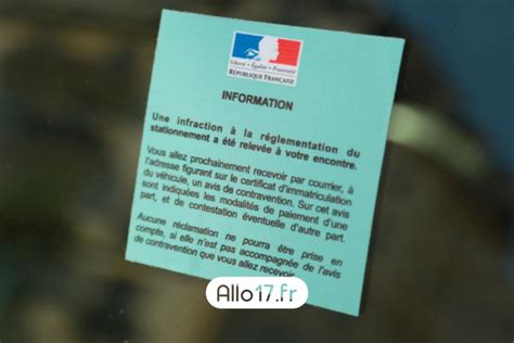 Attention à larnaque au faux avis de contravention Allo17 fr