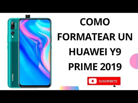 Como Formatear Un Huawei Y Prime Hard Reset Youtube