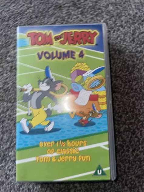 Tom And Jerry Volume 4 Vhs 2002 £1000 Picclick Uk