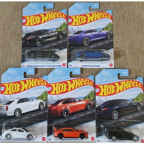 Lançamento Set Sedans Hot Wheels Cast escala Shopee Brasil