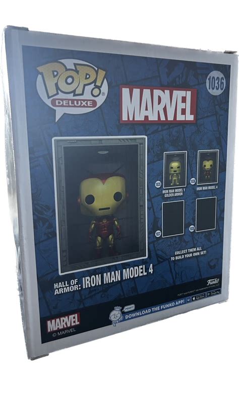 Funko Pop Deluxe Marvel Hall Of Armor Iron Man Model