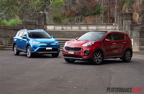 Toyota Rav4 Vs Kia Sportage Fleet Car Comparison Performancedrive