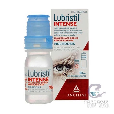 Lubristil Intense Soluci N Oft Lmica Multidosis Ml