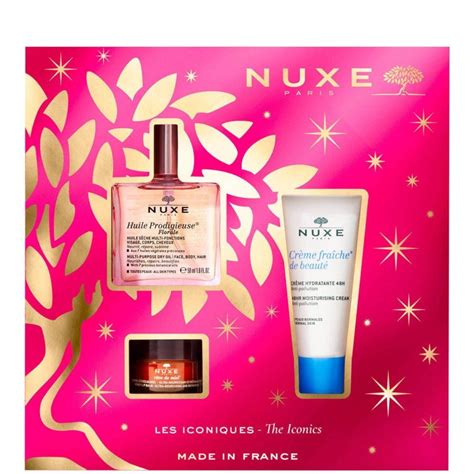 Nuxe Coffret Les Iconiques Avec L Huile Prodigieuse Florale Collection 2021