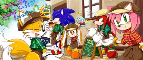 Sonic Cafe By Misterkanzaki Arte Anime De Fantasía Sonic Fondo De