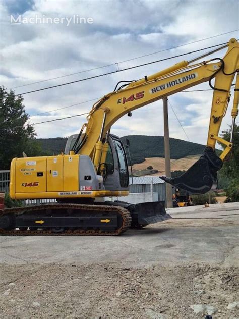 New Holland E145 Tracked Excavator For Sale Italy Roma UL37170