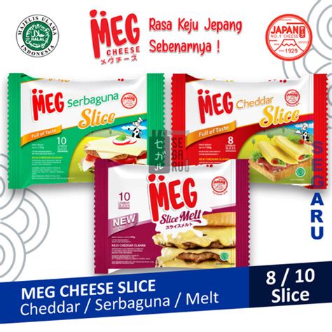 Jual MEG Cheese Keju Jepang Slice SERBAGUNA 10S Kota Tangerang