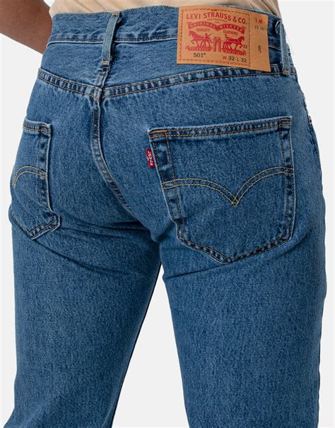 Levis 501 Original Medium Stonewash Jeans