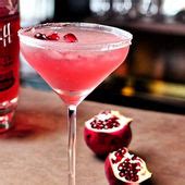 Pomegranate Martini Cocktail Recipe Home Bar Menu