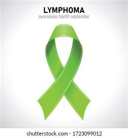 Lymphoma Lime Green Ribbon Vector Stock Vector (Royalty Free ...