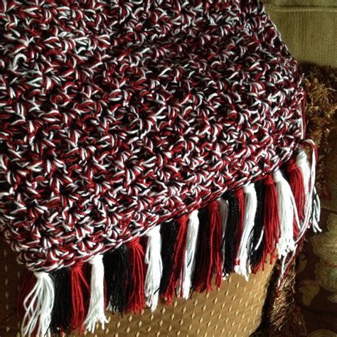 Crocheted Ragin Cajun Blanketed. Go UL!! | Crochet patterns, Crochet, Pattern