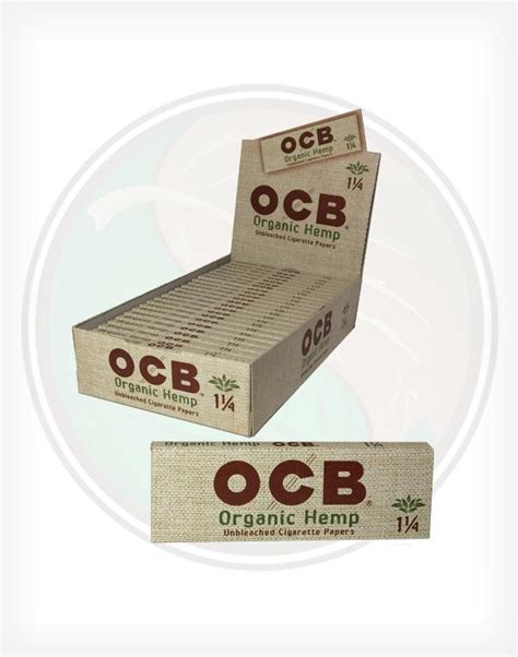 Organic Ocb Rolling Papers 125 Organic Hemp Fronto Leaf