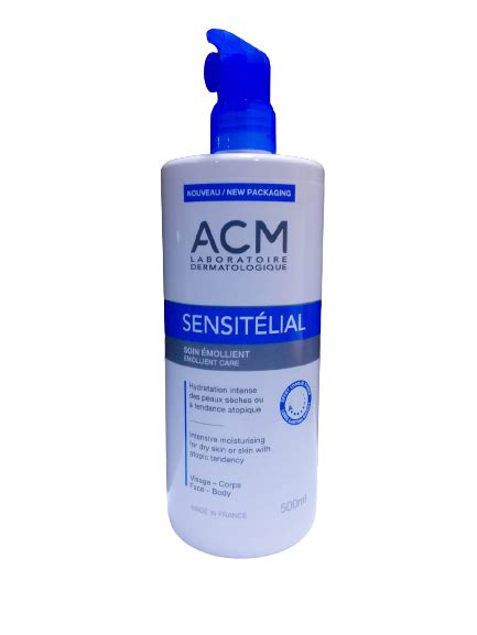 ACM SENSITELIAL SOIN EMOLLIENT 500ML Parales3a