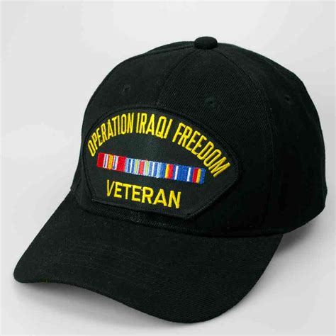 Operation Iraqi Freedom Veteran Panel Cap Hats Vetfriends