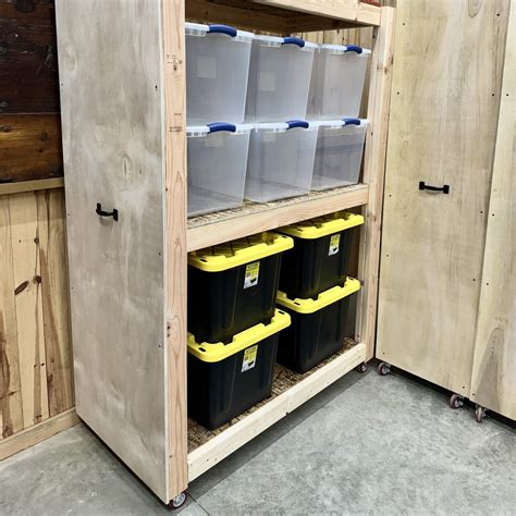 How To Build A Mobile Storage System Matthew Peech Woodworking