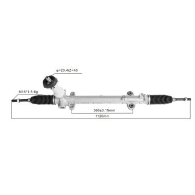 LHD Manual Steering Rack 56500 2W300 Power Steering Racks