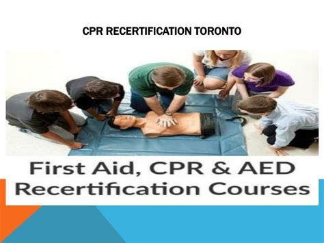 Ppt Professional First Aid Cpr Level C Courses In Toronto Powerpoint