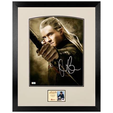 Lot Detail - Orlando Bloom Autographed Lord of the Rings Legolas 11x14 ...