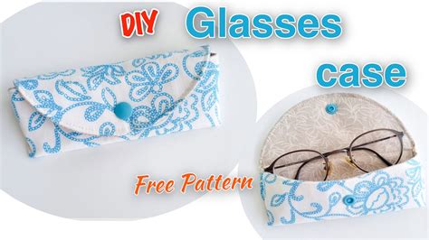 Diy Glasses Case Tutorial Youtube