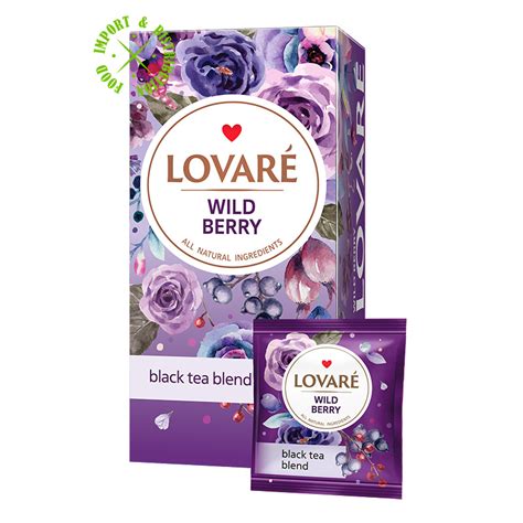 Herbata Lovare Mieszanka Herbat Z Dodatkami Wild Berries 24 Torebki X