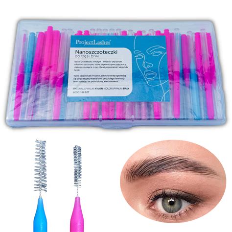 X Nano Szczoteczki Do Laminacji Brwi Lami Brush Project Lashes