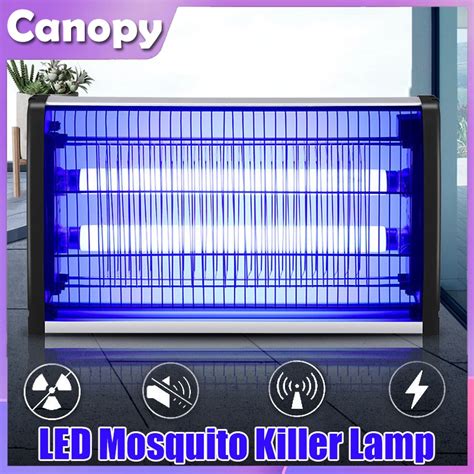 Led Mosquito Killer Lamp W W W Electric Flies Trap Anti Pest Light