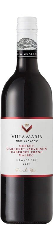 Villa Maria Private Bin Hawkes Bay Merlot Cabernet Sauvignon Malbec 20