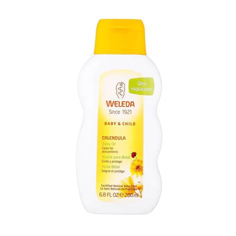 Óleo Hidratante Natural Para Bebê De Calêndula 200Ml Weleda Submarino