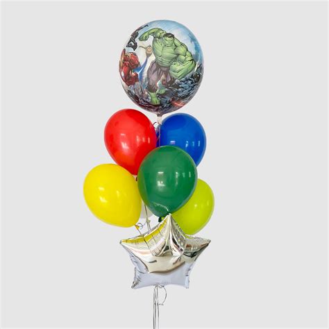 Avengers balloon cluster – The Party Boutique DXB