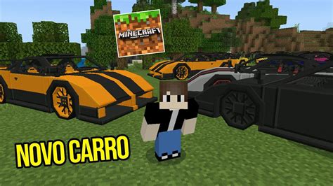 IncrÍvel Novo Carro Para Minecraft Pe 1 13 0 2 Pagani Zonda Car